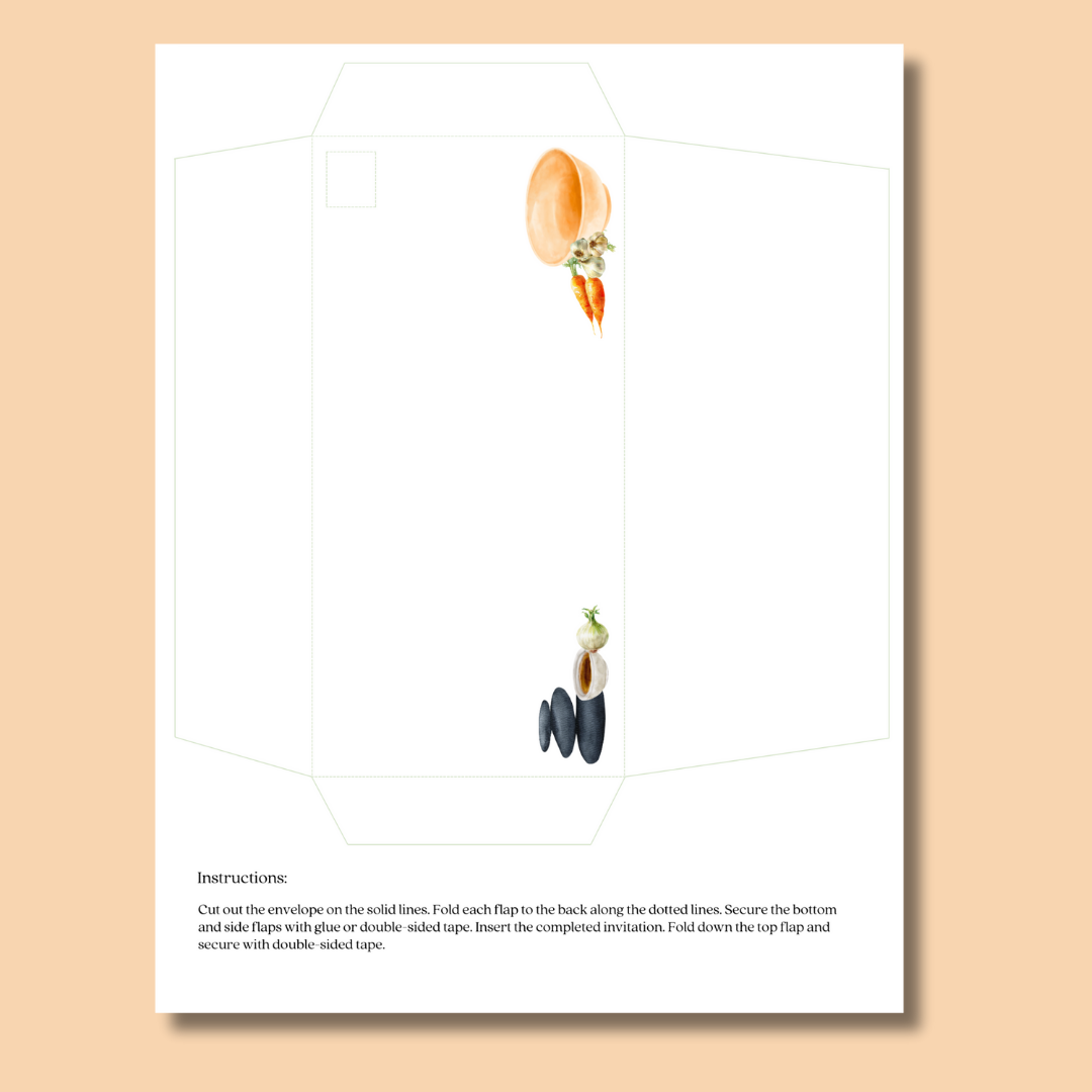 Stone Soup Party Activity with Invitations