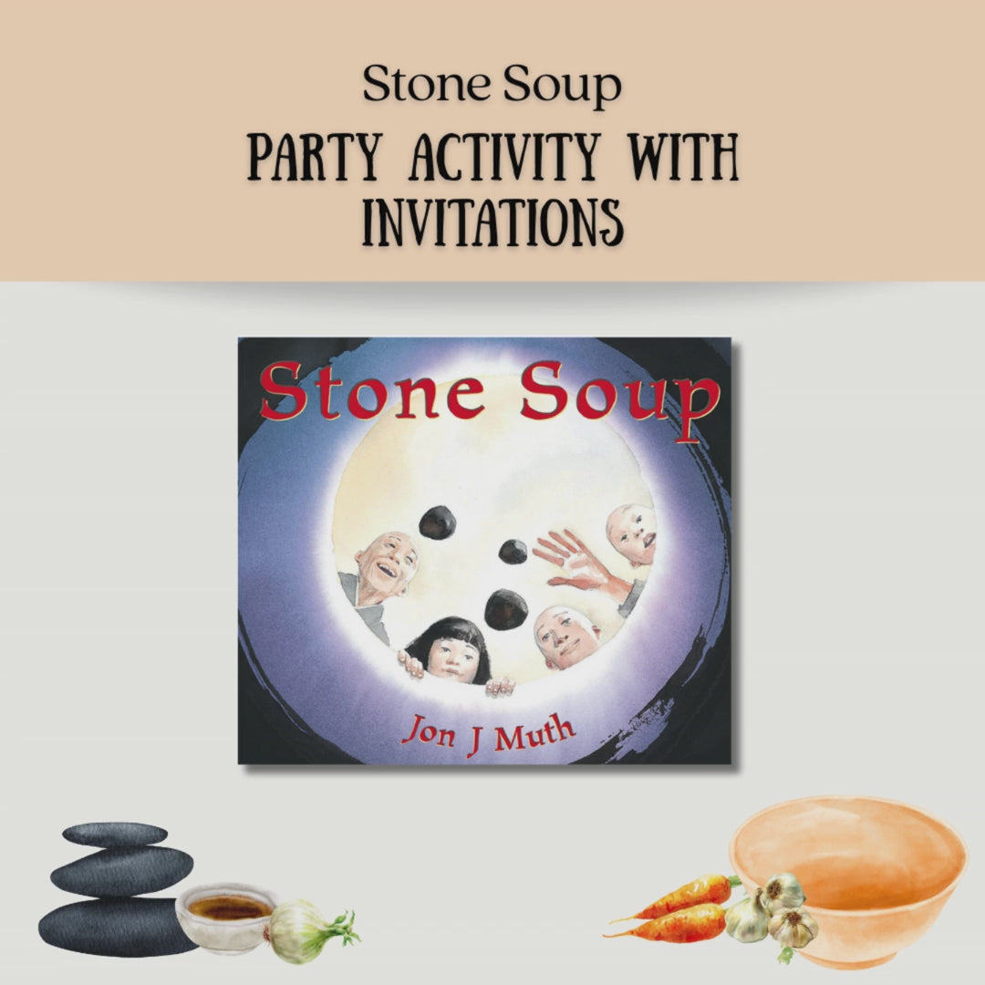 Stone Soup Party Activity with Invitations